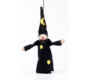 Gerlich Drevená bábka Čarodejník Viliam